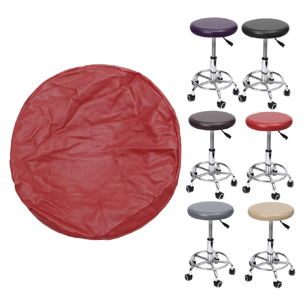 Miếng đệm bọc ghế ngồi hình tròn 6 màu sắc tùy chọn từ da PU