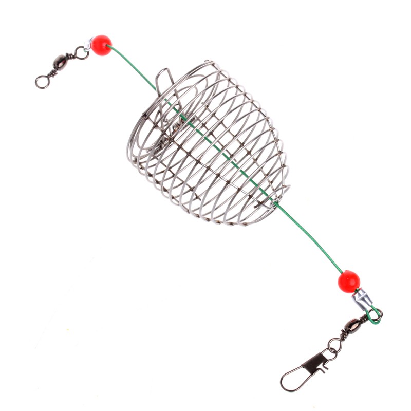 Lồng đựng mồi câu cá bằng thép không gỉ