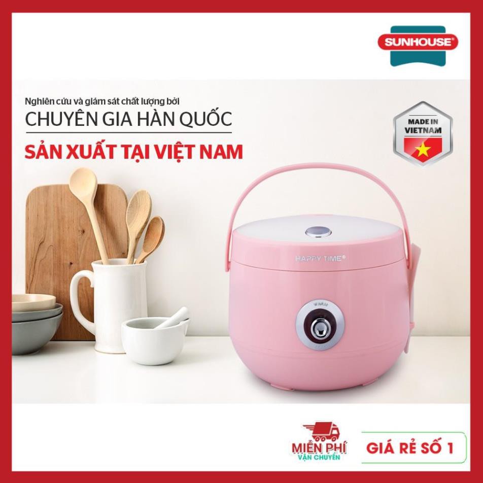 NỒI CƠM ĐIỆN 1.8L HAPPY TIME HTD8521 SUNHOUSE, NỒI CƠM ĐIỆN SUNHOUSE HTD8521, SIÊU BỀN BẢO HÀNH TOÀN QUỐC