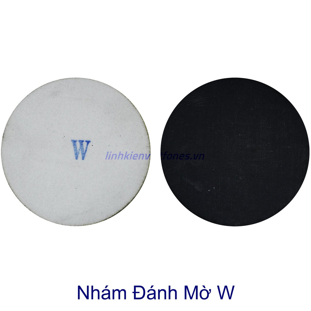 Nhám tròn đánh bóng, xóa trầy - 2/ 3/ 5/ 6 (inch)