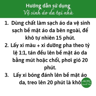Xi bóng dành cho đồ da MORI, dung tích 500ml