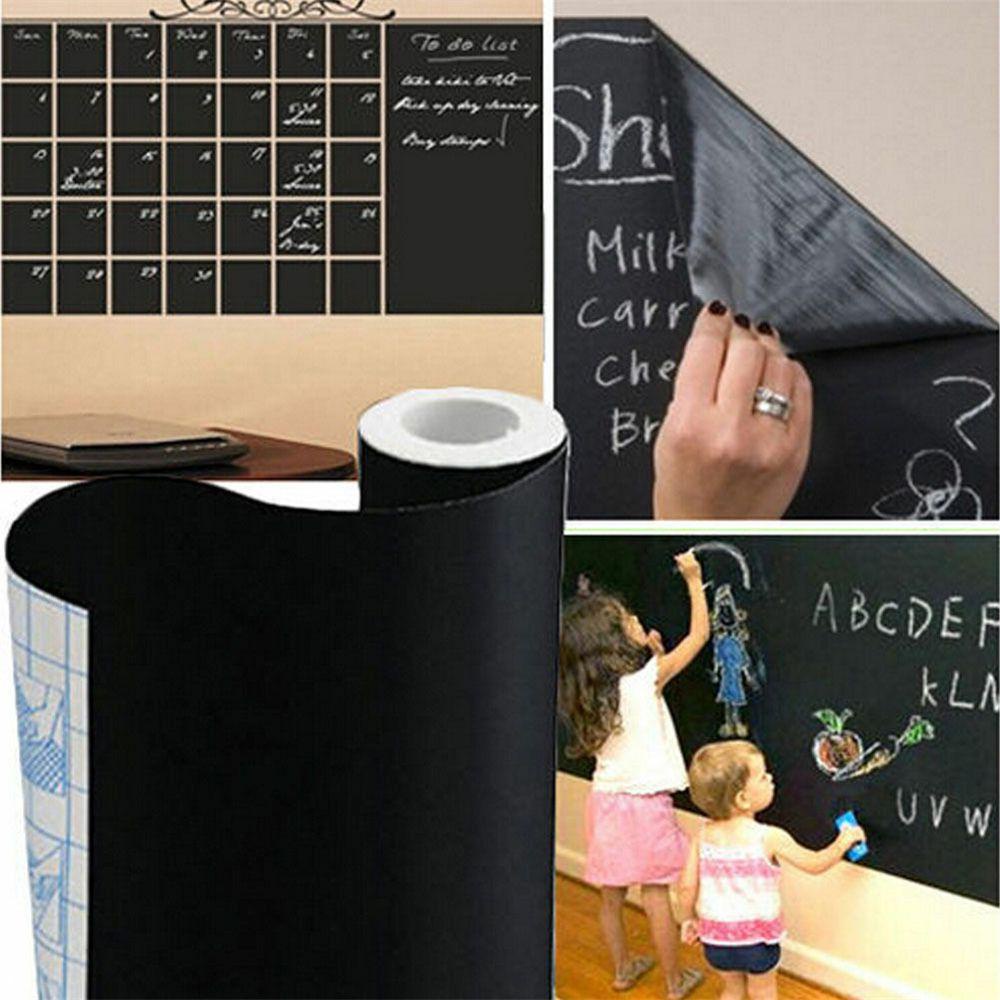 UUMIR Miếng Dán Bảng Đen Bằng PVC Vinyl Chống Thấm Nước Có Thể Xóa Được