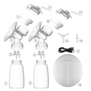 Máy hút sữa điện đôi Real Bubee
