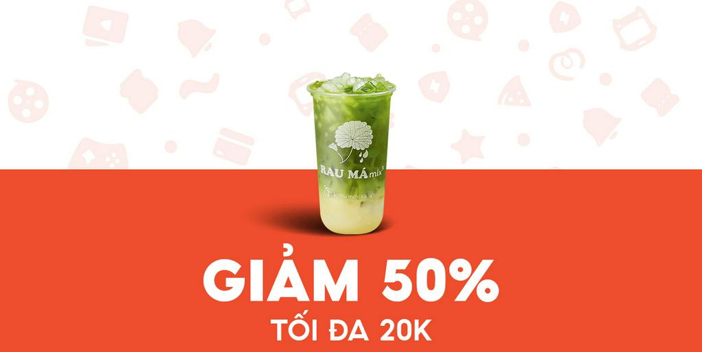 - Rau Má Mix - Giảm 20K Combo 2