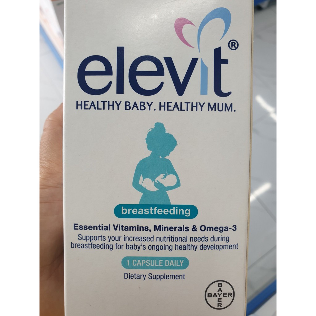 Vitamin tổng hợp elevit sau sinh và cho con bú breastfeeding của úc 60 - ảnh sản phẩm 9
