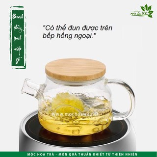 BÌNH THỦY TINH 1000-1400ml - NẮP GỖ