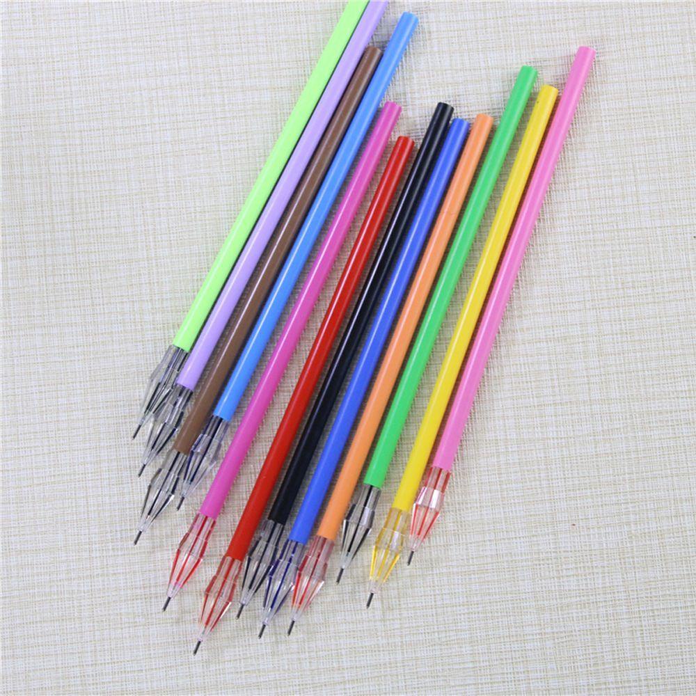 Ruột Bút Bi Ngòi 0.38mm Thay Thế Màu Sắc Tươi Sáng