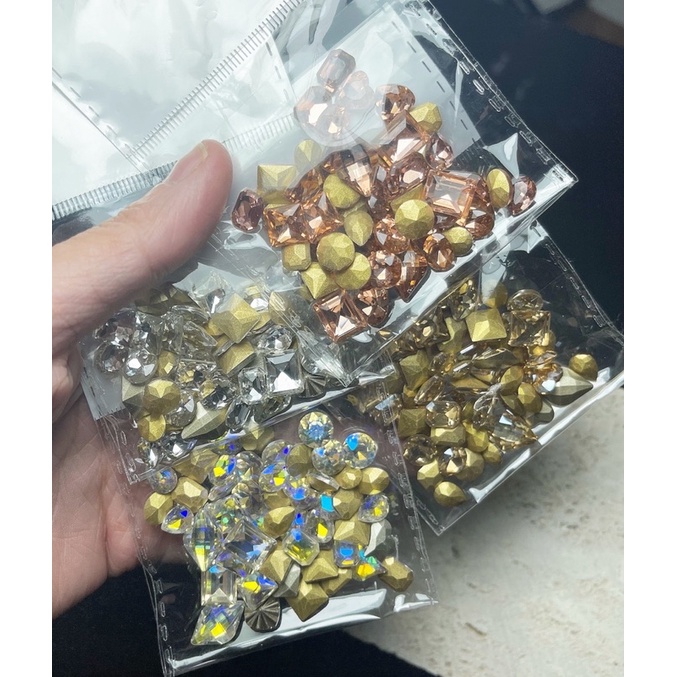 Đá khối mix set 50 viên