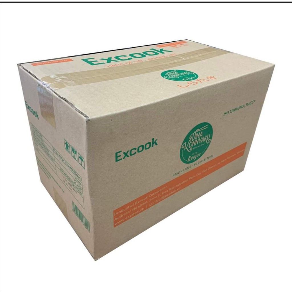 MÌ KONJAC/ MÌ NƯA_Dành cho người ăn kiêng, Das, Keto..._Combo 1 thùng 24 gói