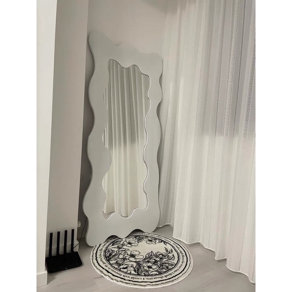 Gương lượn sóng + đèn Led