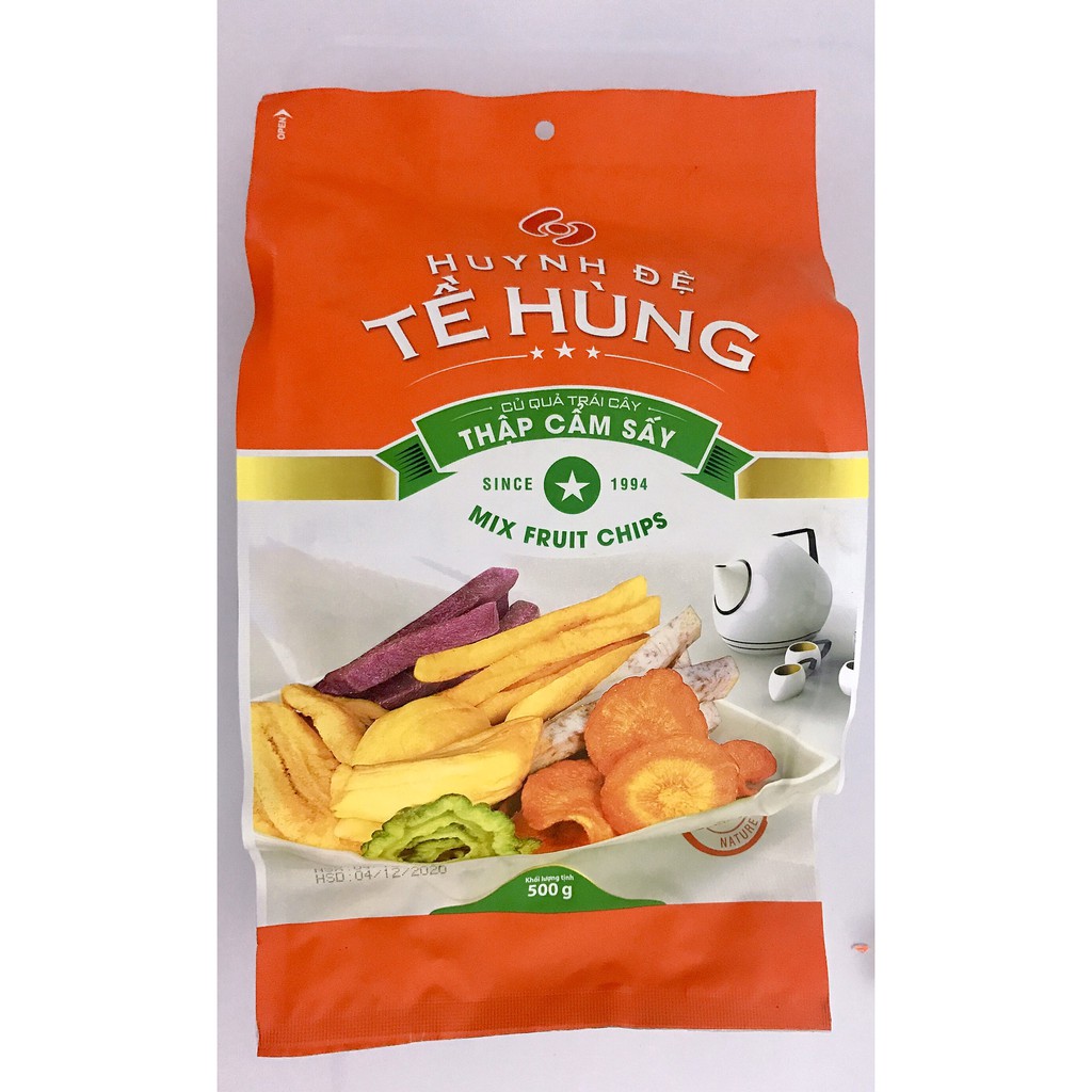 Túi Trái Cây Sấy Thập Cẩm Huynh Đệ Tề Hùng 500g