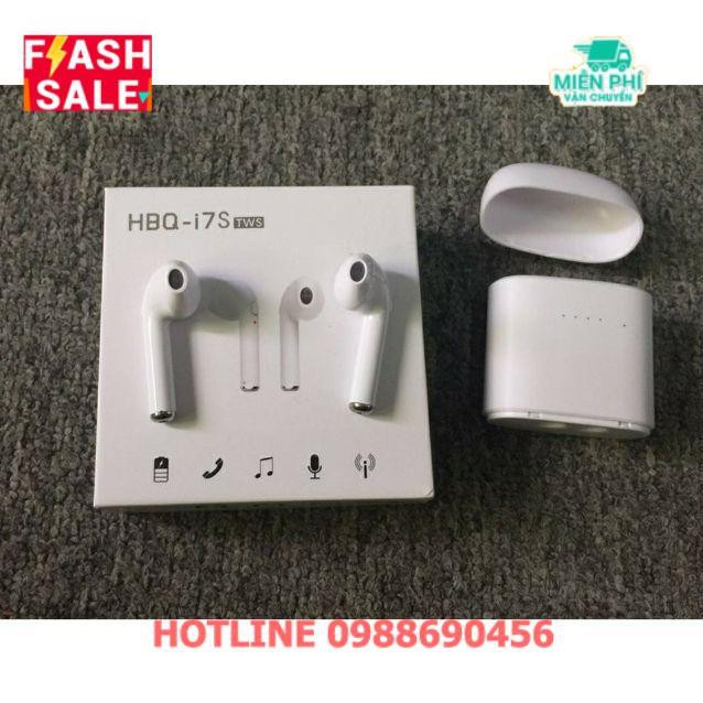 Miễn Phí Vận Chuyển) Tai nghe bluetooth I7S TWS âm thanh cực hay