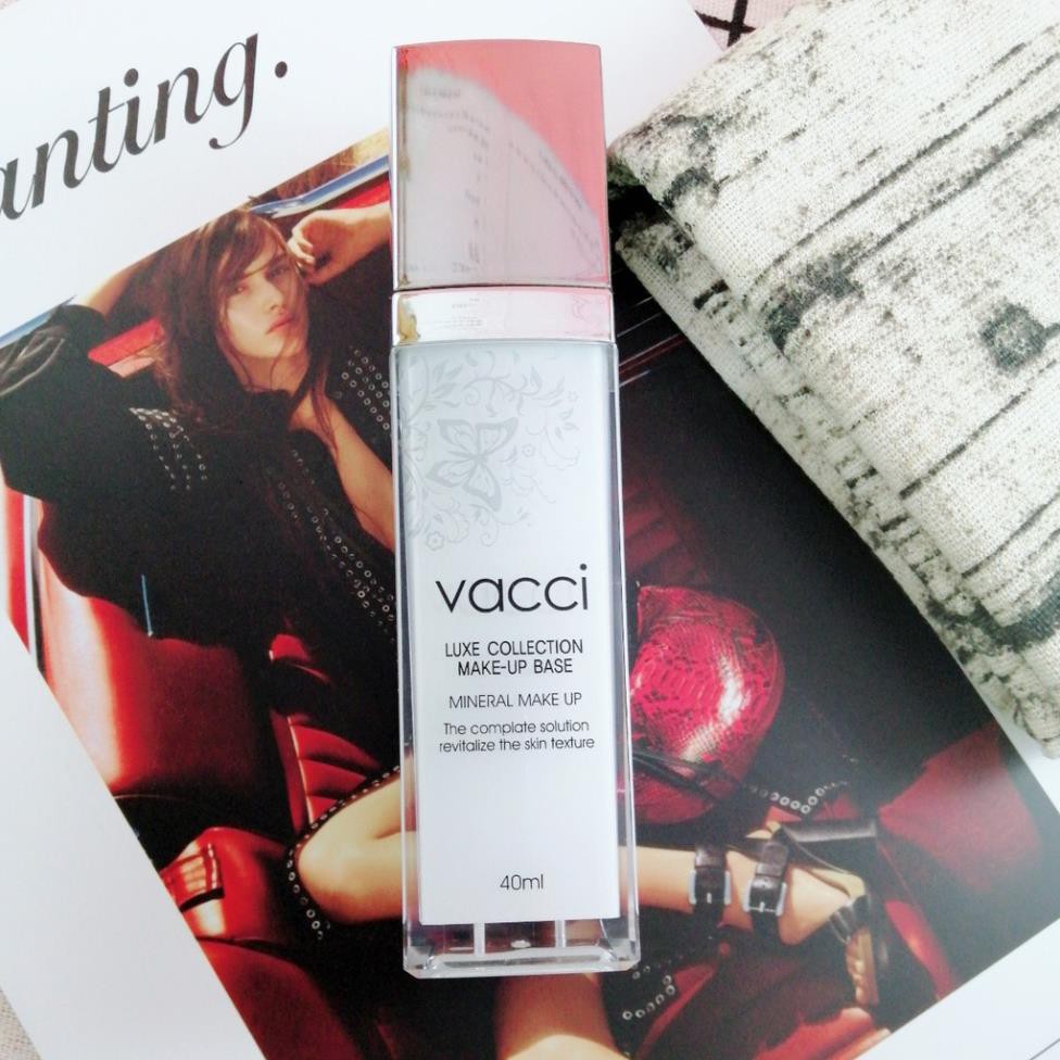 Kem Lót Kiềm Dầu Cao Cấp Vacci Kiềm Dầu Bảo Vệ Da Chống Nắng SPF 10