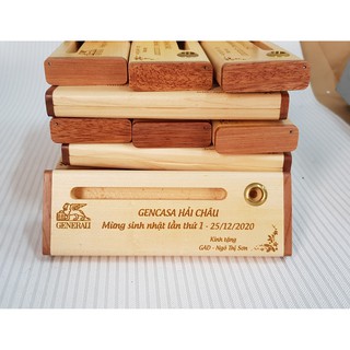 Combo Bút Gỗ Khắc Tên Cao Cấp
