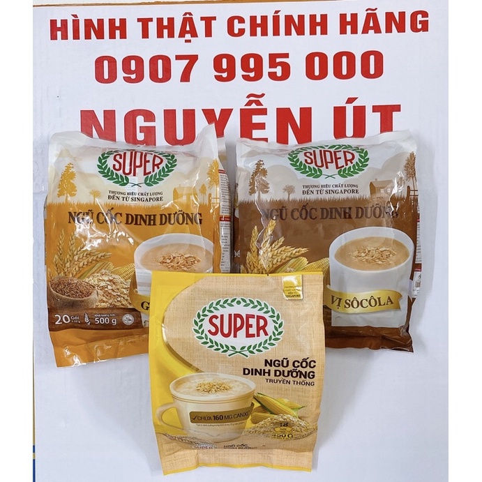 ngủ cốc dinh dưỡng super singapore