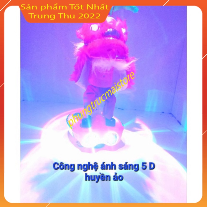 Đèn lồng trung thu múa lân nhạc Việt đồ chơi trẻ em phát sáng