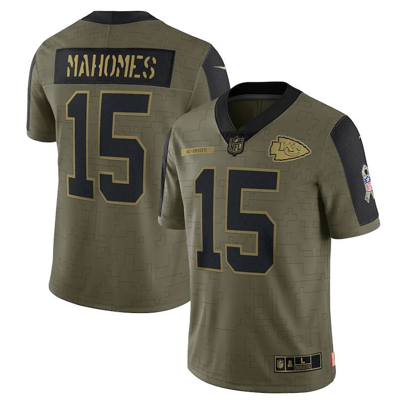 Áo Thun Thể Thao NP2 Kansas City Chiefs NFL Số 15 Mahomes PN2