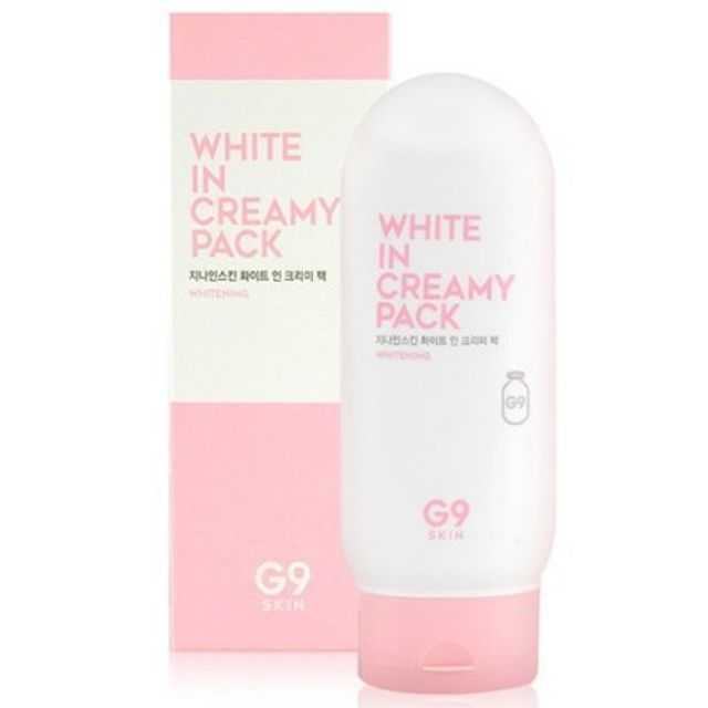 Kem tắm trắng da G9 Skin White In Creamy Pack 200ml