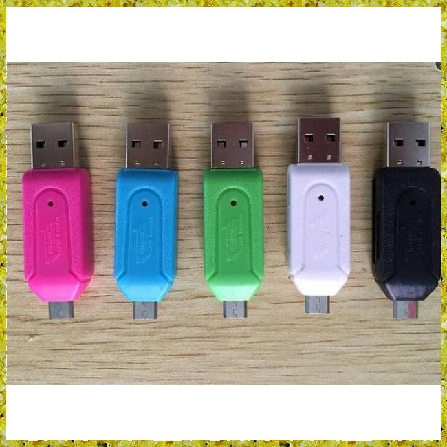 Đầu đọc thẻ nhớ PC USB OTG TF / SD Flash cho điện thoại | BigBuy360 - bigbuy360.vn