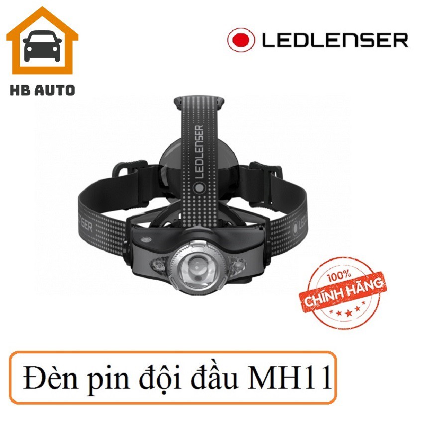 [ CAO CẤP ] Đèn pin đội đầu Ledlenser MH11 Siêu sáng ,tiết kiệm năng lượng pin, đẳng cấp cho các chuyên gia đi phượt .