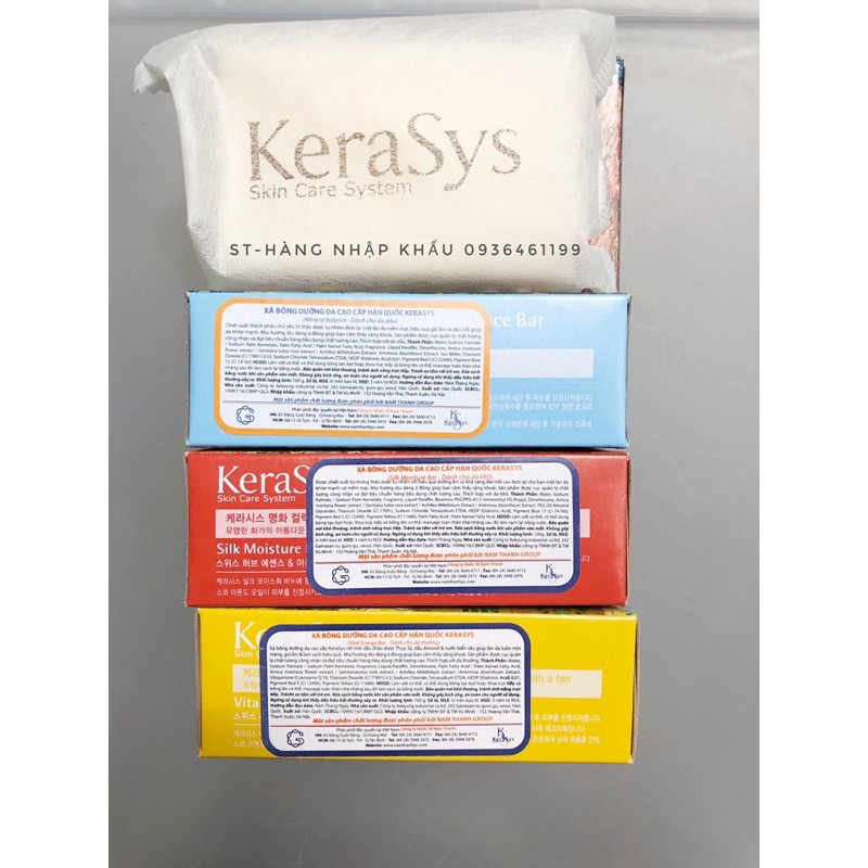 Xà phòng tắm KERASYS Hàn Quốc dưỡng da cao cấp 100g 🇰🇷 xà bông tắm lưu hương thơm siêu lâu
