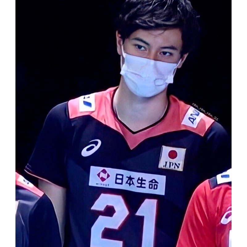 Áo thun bóng chuyền đội tuyển Nhật Bản cao cấp tùy chọn họa tiết