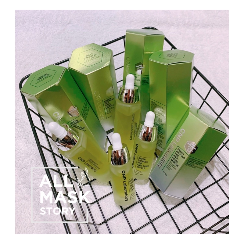 TINH CHẤT KEO ONG XANH CNP GREEN PROPOLIS ANTI OXIDANT AMPULE CHỐNG LÃO HOÁ