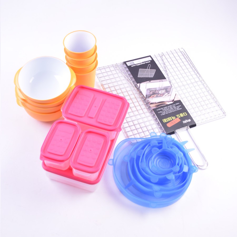 &quot;&quot; Siêu hời&quot;&quot; - Combo nhà bếp tiện dụng cho gia đình - Bộ đồ dùng giã ngoại BBQ ngoài trời-BBQ Party SET