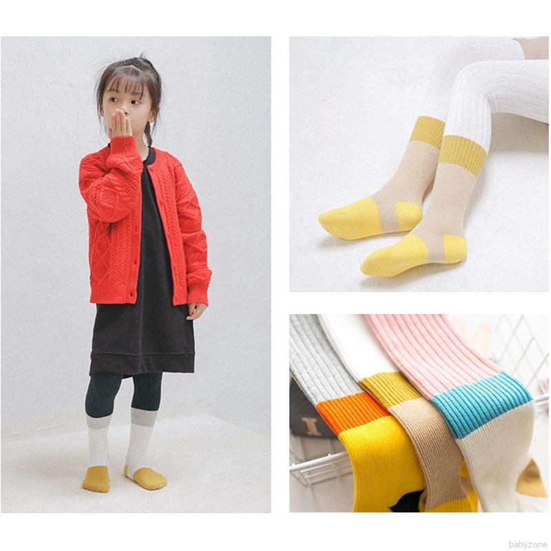 Quần legging co dãn , in họa tiết dễ thương cho bé gái