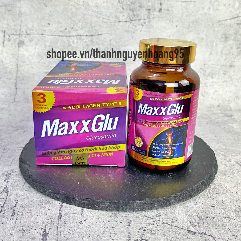 Maxglu tái tạo sụn khớp, giảm tình trạng khô khớp