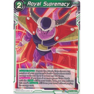 Thẻ bài Dragonball - TCG - Royal Supremacy / BT13-090'