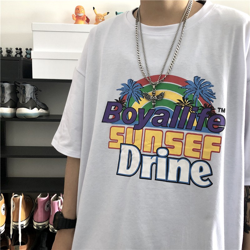 Áo thun tay lỡ Unisex Yinxx, áo phông form rộng ATL139 | BigBuy360 - bigbuy360.vn