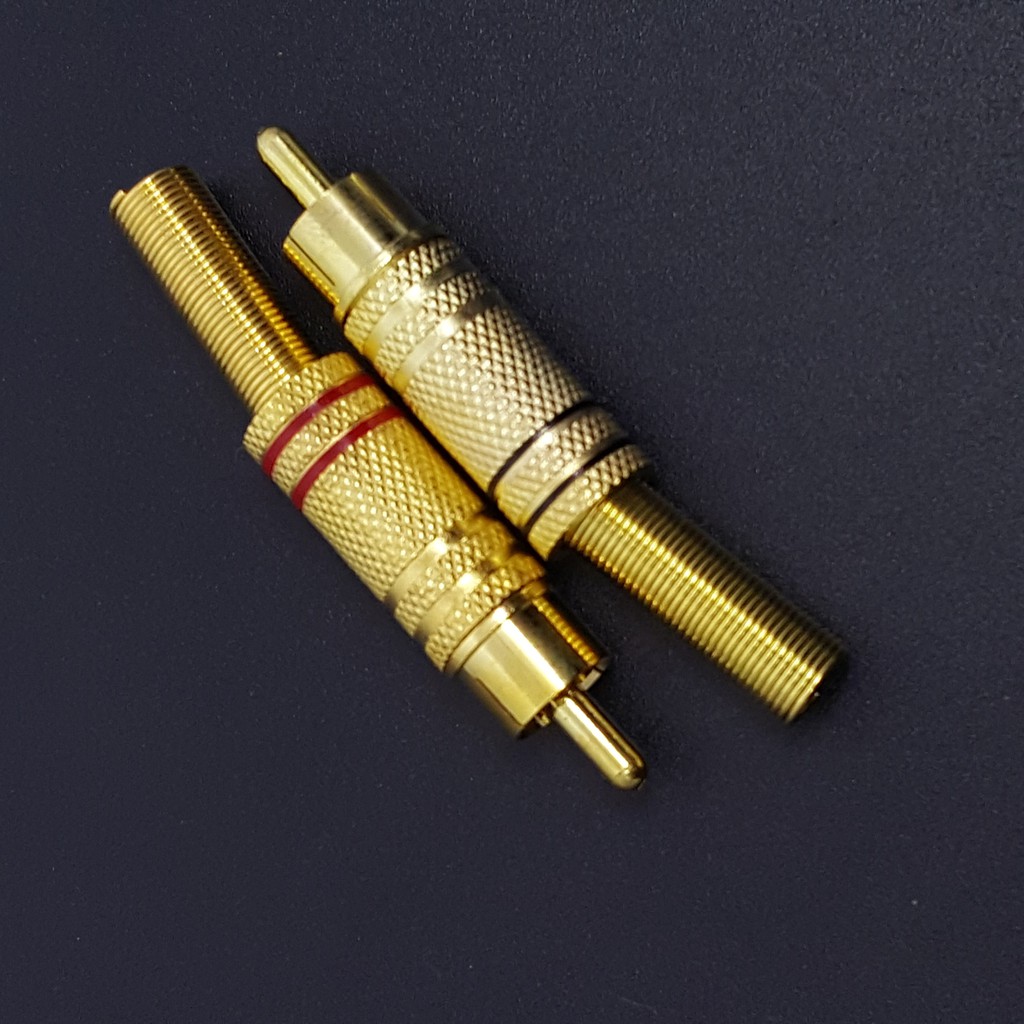 Đầu nối AV/RCA đen