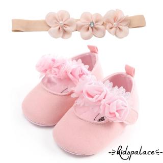 ➤♕❀❤Giày trẻ sơ sinh ren đế mềm cho bé gái