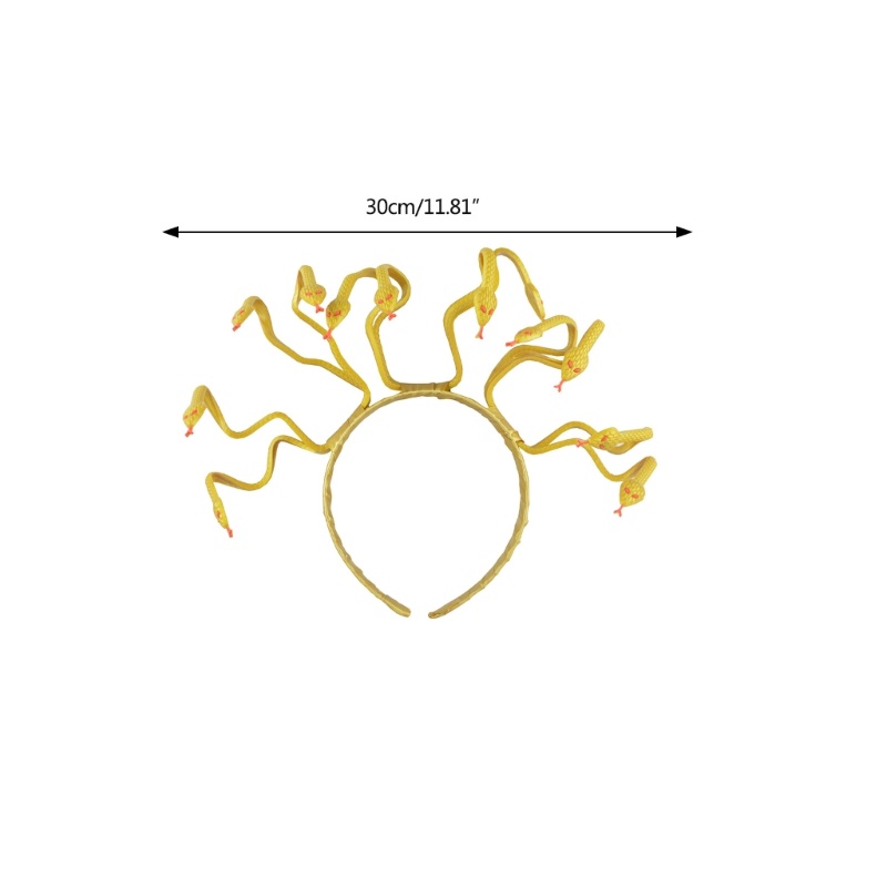 Băng Đô Cài Tóc Hình Rắn Phong Cách Halloween