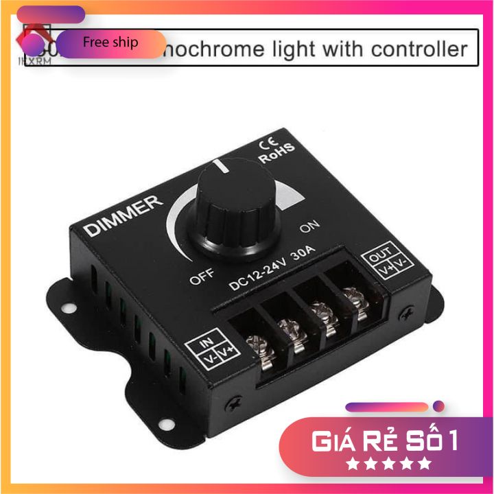 Bộ Điều Chỉnh Anh Sáng 12v-24v DIMMER ,Tăng Giảm Anh Sáng 12V-24V