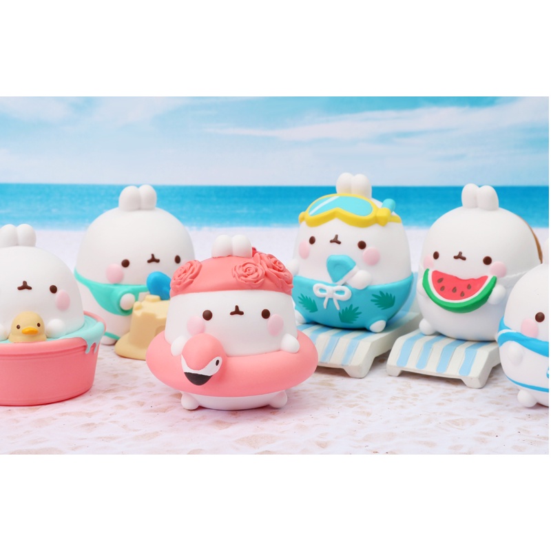 Mô Hình Búp Bê Molang Mini Dễ Thương