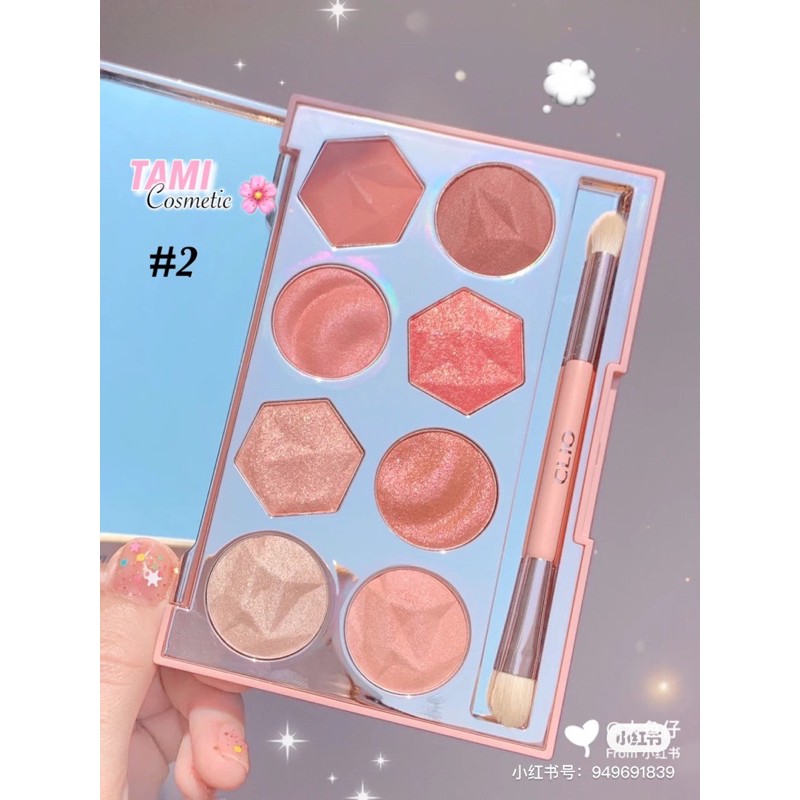 BẢNG PHẤN MẮT CLIO PRISM AIR EYE PALETTE