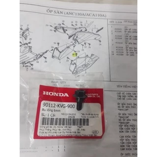 Ốc sàn để chân AB AIR BLADE 110 125