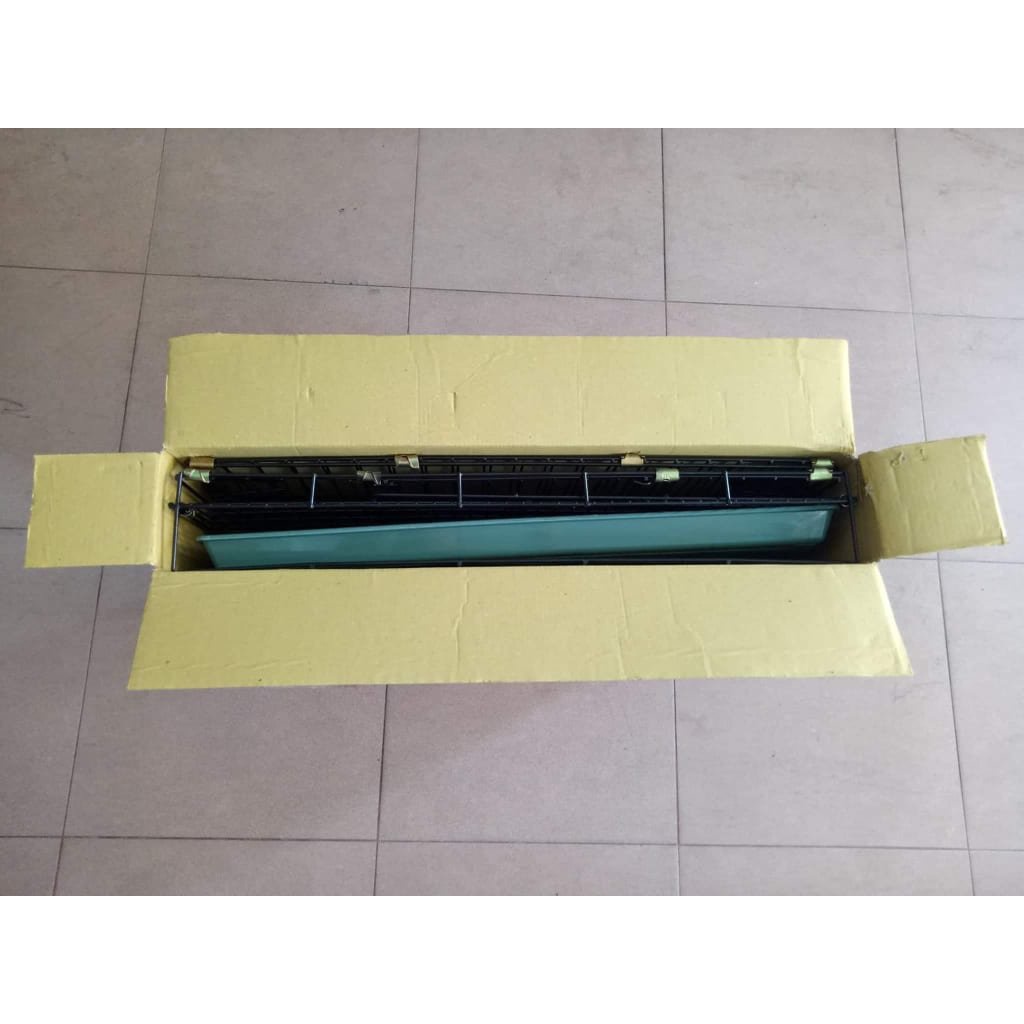 Chuồng Sắt Tĩnh Điện Size 30x50 Chó Dưới 5kg - Chuồng Sắt Xếp Gọn Kèm Mâm Hứng