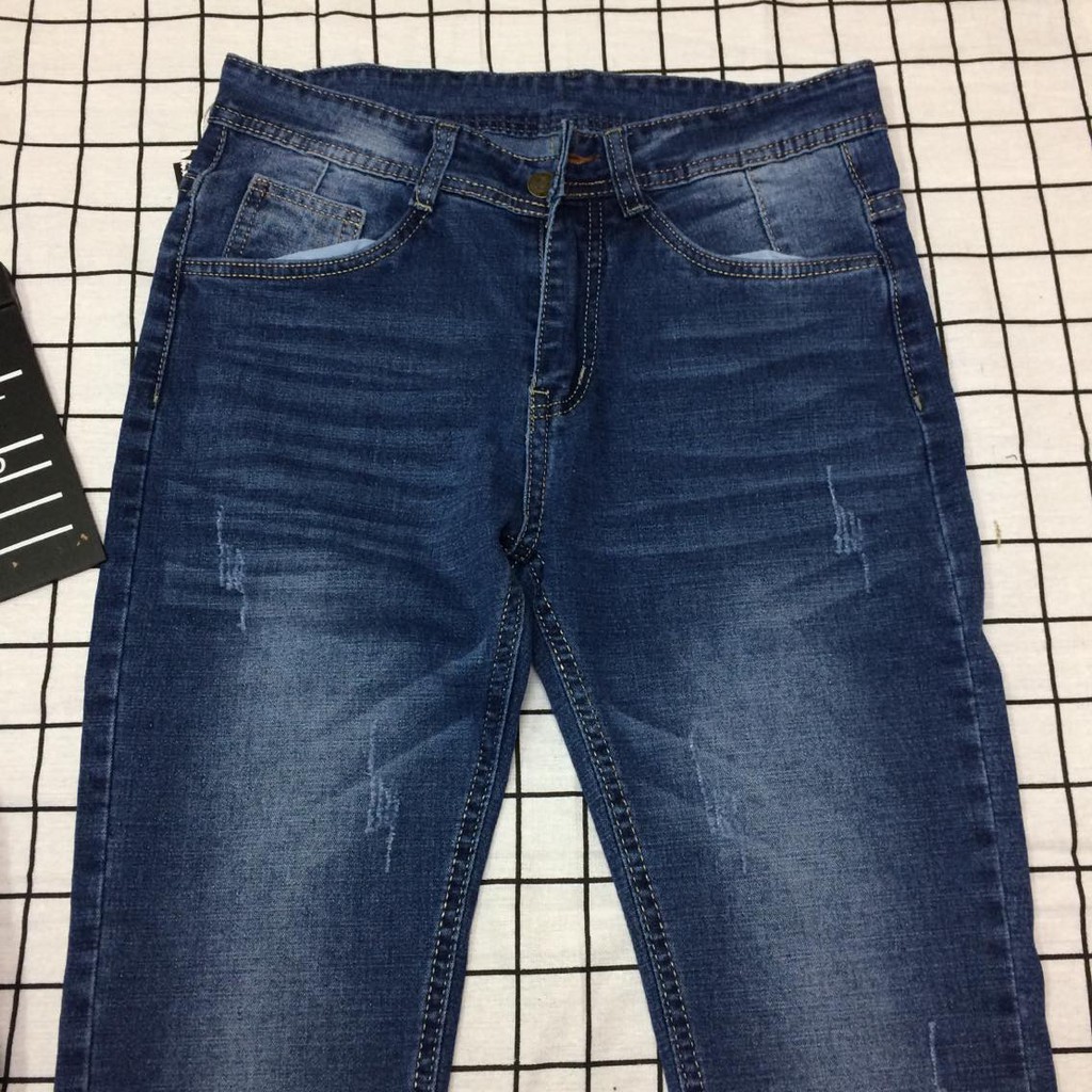 Quần jean nam co giãn ống 15-16cm JN2834