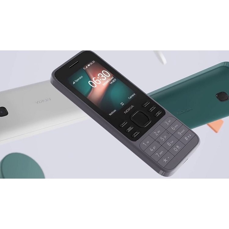 Điện thoại 2 sim nokia 6300 (2020) full nghe gọi tốt kết nối mạnh -bảo hành 12 tháng