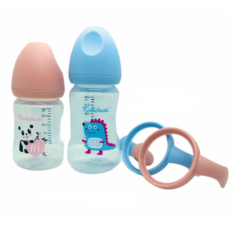 Bình Sữa PP cổ rộng 180ml Kichilachi KICHI