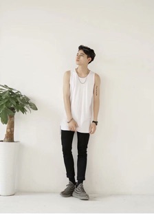 Áo tanktop cotton