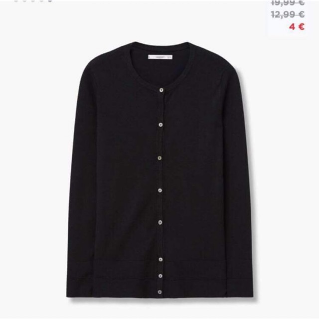 Áo len cardigan cài cúc