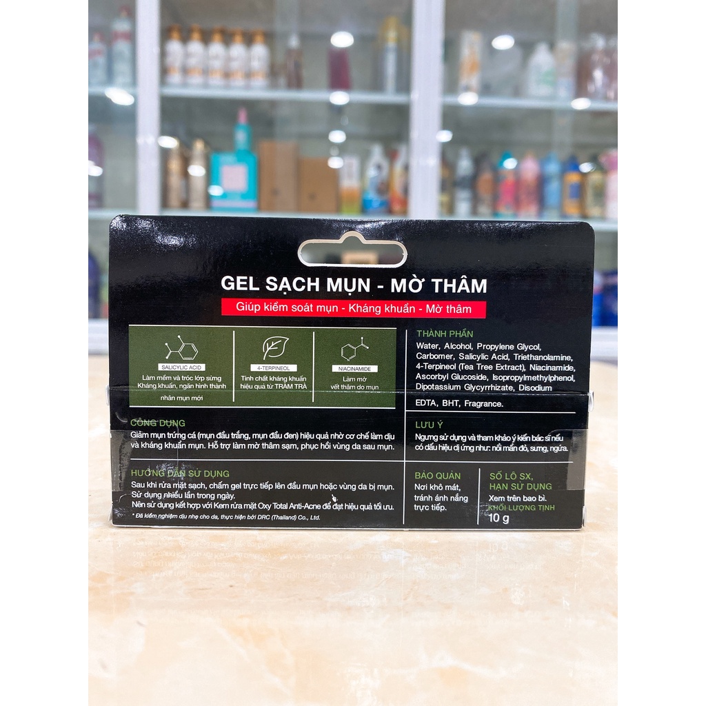 Gel Dưỡng Oxy Làm Sạch Mụn Và Mờ Thâm  Anti-Acne Spot Gel 10g