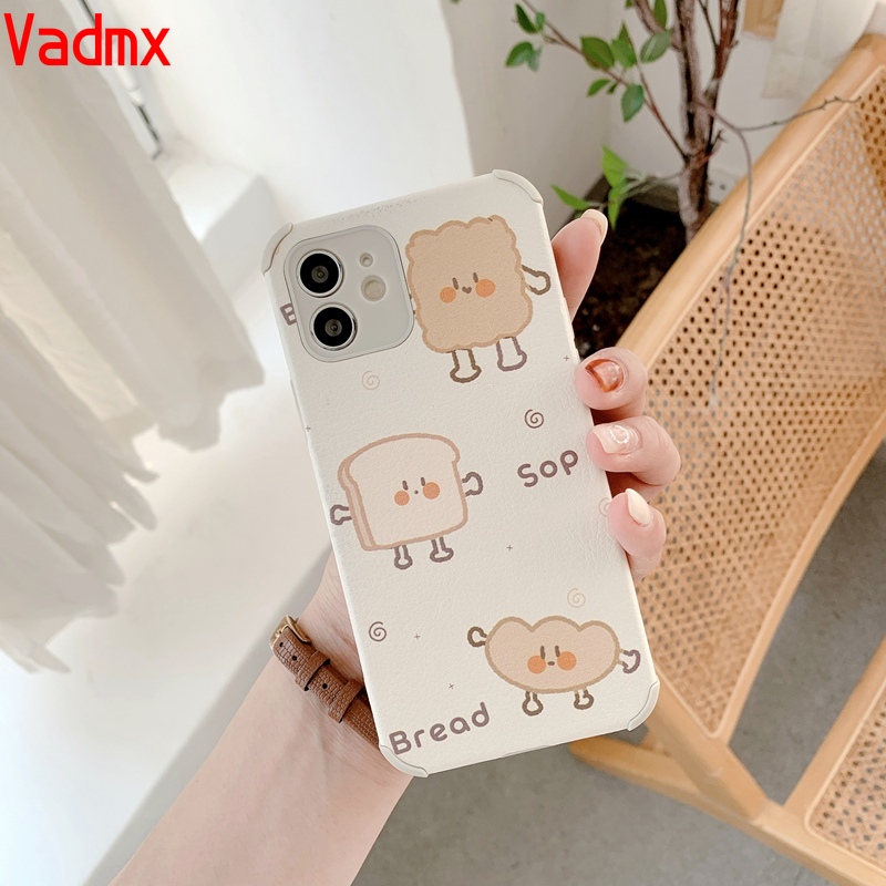 ốp điện thoại Tpu Mềm In Hình Bánh Mì Nướng Cho Oppo A93 5G A53 A32 A33 A31 Reno 5 4Z 4 3 Pro Se 2z 2f A92 A92S A72 A52 A91 A9 A5 2020 5g