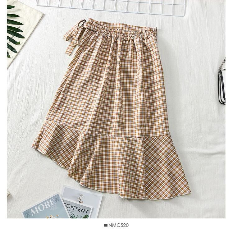 BIGSIZE Chân váy đuôi cá caro CVBS002 beostyle cho người béo mập 55-100kg - Phù hợp đi tiệc, công sở hoặc đi chơi | BigBuy360 - bigbuy360.vn