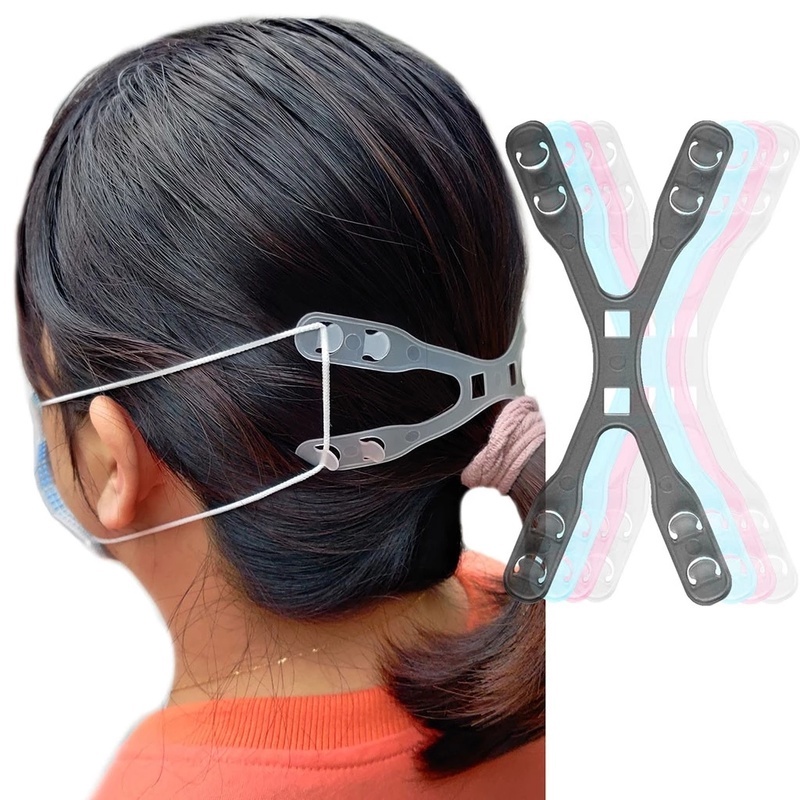 Móc đeo khẩu trang giúp nối dài 4 màu sắc tùy chỉnh chống trượt tiện dụng