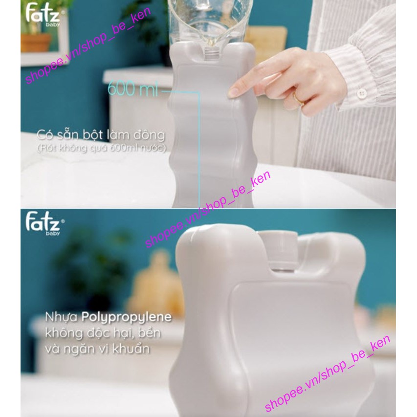 Thanh Đá khô giữ lạnh sữa và thực phẩm Fatzbaby Frozen - Fatz FB0020VN / FB0021VN
